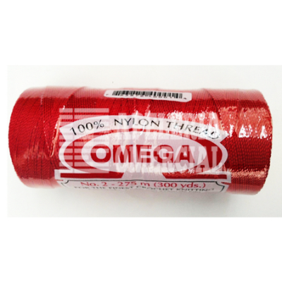 MERCERIA HILO OMEGA NYLON C. ROJO